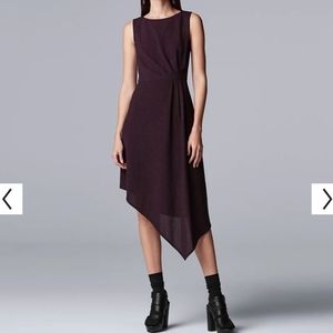 NWT || Vera Wang Asymmetrical dress